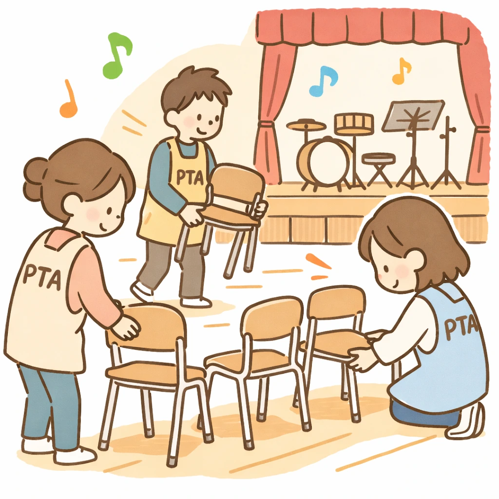 活動のようす・案内資料