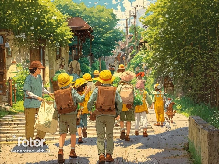 活動のようす・案内資料